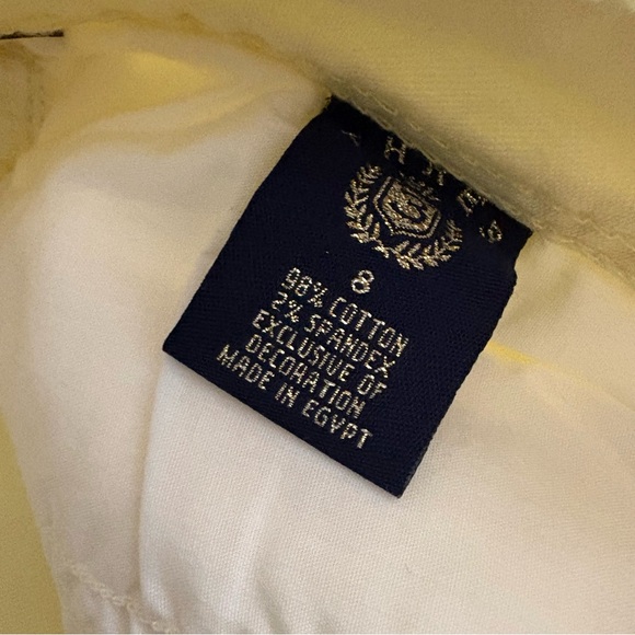 Vibrant Yellow Capris Womens Size 8 new - Picture 7 of 10